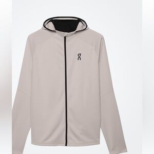 On Running Men's Hooded Lightweight Jacket - Pale Taupe